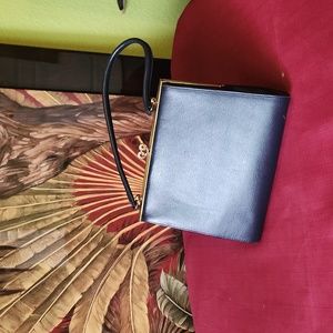 Navy blue purse by arnotts